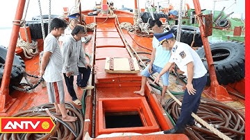 Tạm Giữ Tàu Cá Vận Chuyển 7.000 Lít Dầu Do Không Rõ Nguồn Gốc | Tin Tức 24h | ANTV