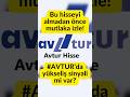 AVTUR Hissesi Yükseliş mi, Düşüş mü? Temettü ve Teknik Analiz!#AVTUR #Borsa #HisseSenetleri #Temettü
