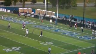 Bloomfield Hills Brother Rice QB Drake Martin 24 yard TD pass to WR Taylor Trusel vs. River Rouge