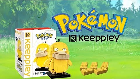 Pokemon X Keeppley - Psyduck Mini Figure Bricks Building Blocks