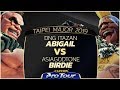 DNG Itazan (Abigail) VS  AsiaGodtone (Birdie) - Pools - Taipei Major 2019 - SFV - CPT2019