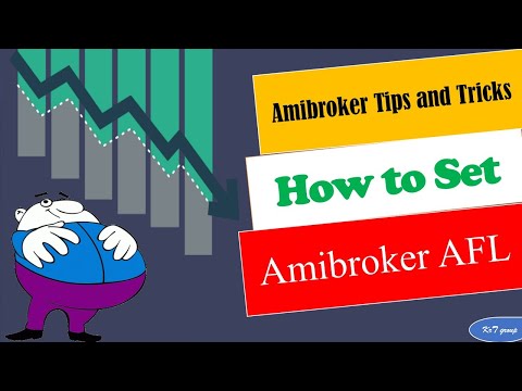 Cara Install Afl di AmiBroker [ADD AmiBroker AFL]