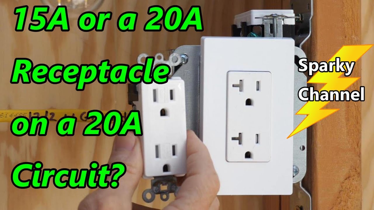 Shall I Use a 15A or a 20A Receptacle on a 20A Circuit? + 2020 NEC  210.21(B)(1) and 210.21(B)(3) 