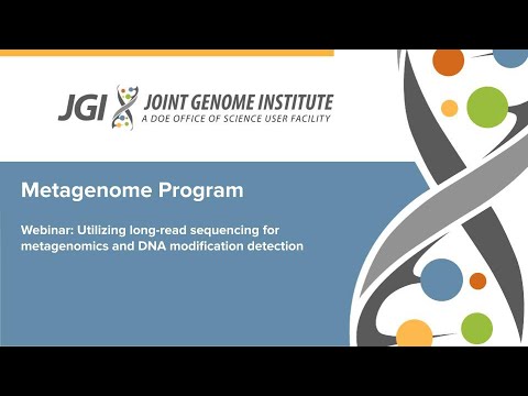 JGI Engagement: Utilizing long-read sequencing for metagenomics and DNA modification detection