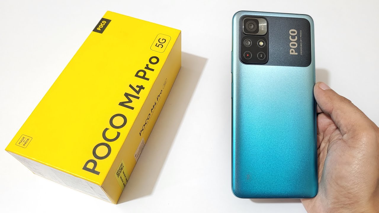 New POCO M4 Pro 5G Smartphone With 50MP Camera