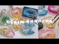 how I make resin shaker charms ☁️ | watch me resin