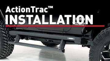 ARIES Powered Running Board Installation: ActionTrac™ on Jeep Wrangler JK or JL