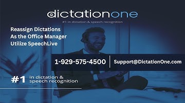 SpeechLive for Office Managers: Streamline Your Team’s Workflow