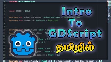 GDScript Mudhal Adi(GDScript Basics): Variables-um Functions-um (Godot Tamil Tutorial)