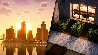The Largest City In Minecraft With Rethinking Voxels screenshot 4