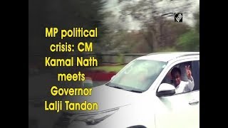 MP political crisis: CM Kamal Nath meets Governor Lalji Tandon