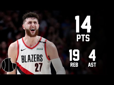 Jusuf Nurkic Highlights | Pacers vs. Trail Blazers | 6th Jan 2023