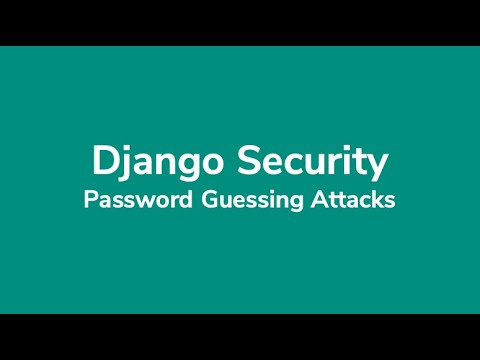 Password Guessing Attacks