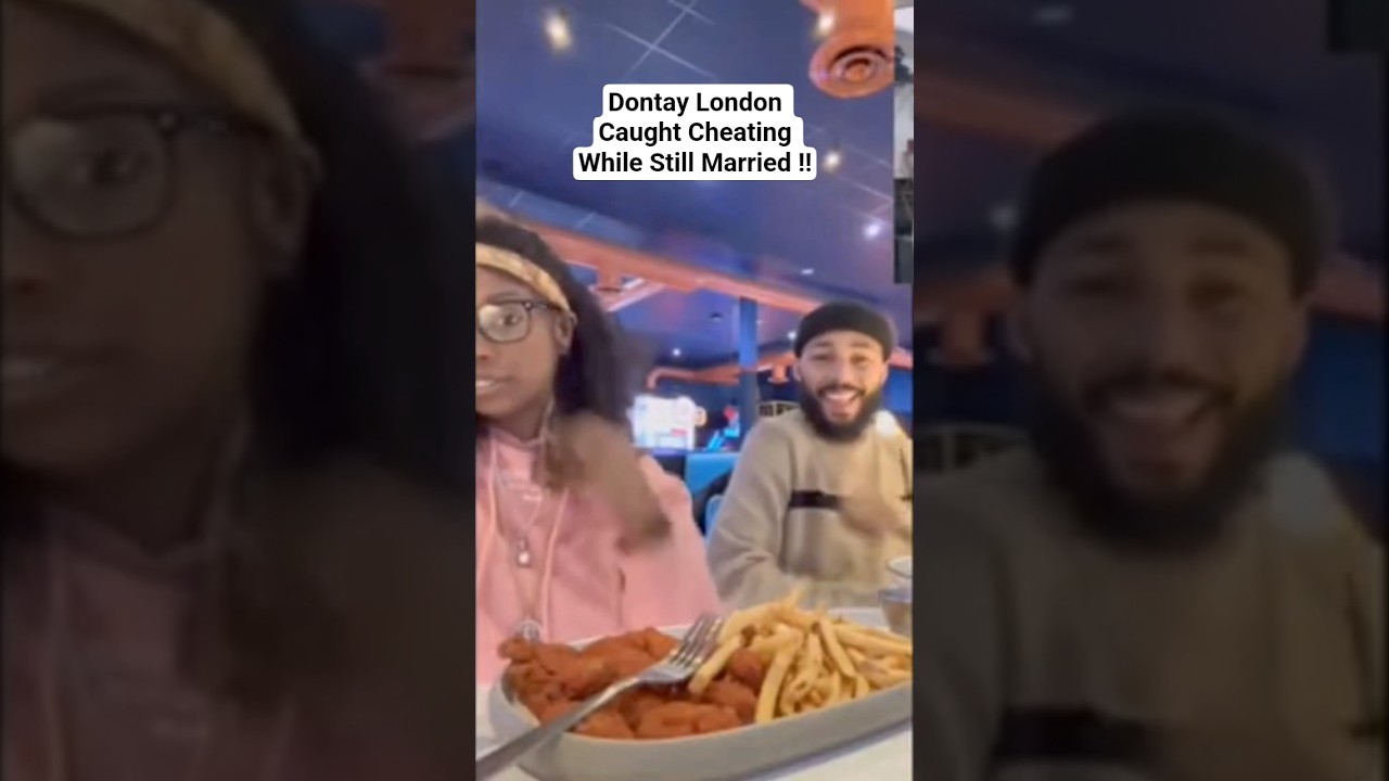 Dontay London Caught Cheating While Married‼️