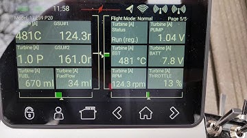 PowerBox Core mit VSpeak ECU Telemetrie für Jetcat