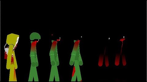 The Zombie apocalypse (stick Nodes animation) (Part 1)