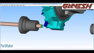 PartMaker for the Ganesh 78MSY Turn Mill Center