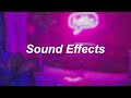 Sound effects you need for your edit audios