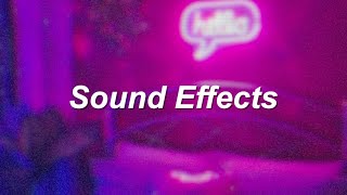 SOUND EFFECTS YOU NEED FOR YOUR EDIT AUDIOS!!!