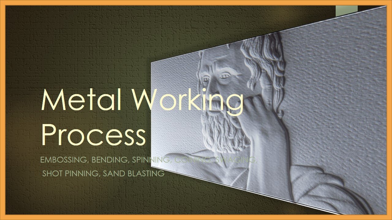 Embossing process YouTube