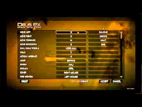 Deus Ex : Human Revolution - Les contrles et l'interface sur PC