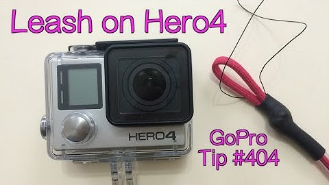 How To Put Leash On Hero4