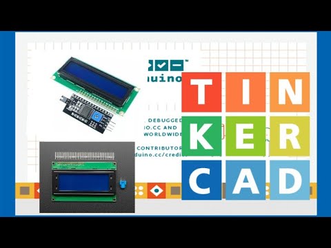 Aprende a usar Display LCD I2C. Simulador TinkerCaD - YouTube