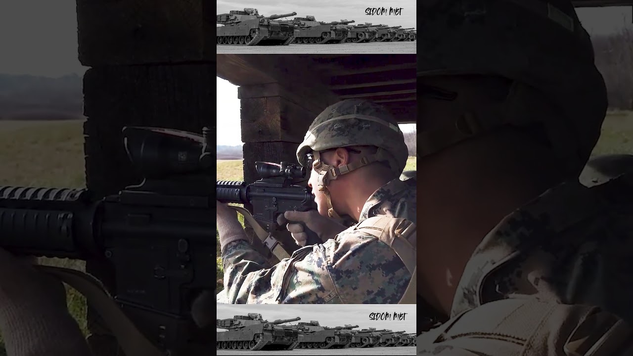 2nd Marines Practice Attacking from Behind the Fort