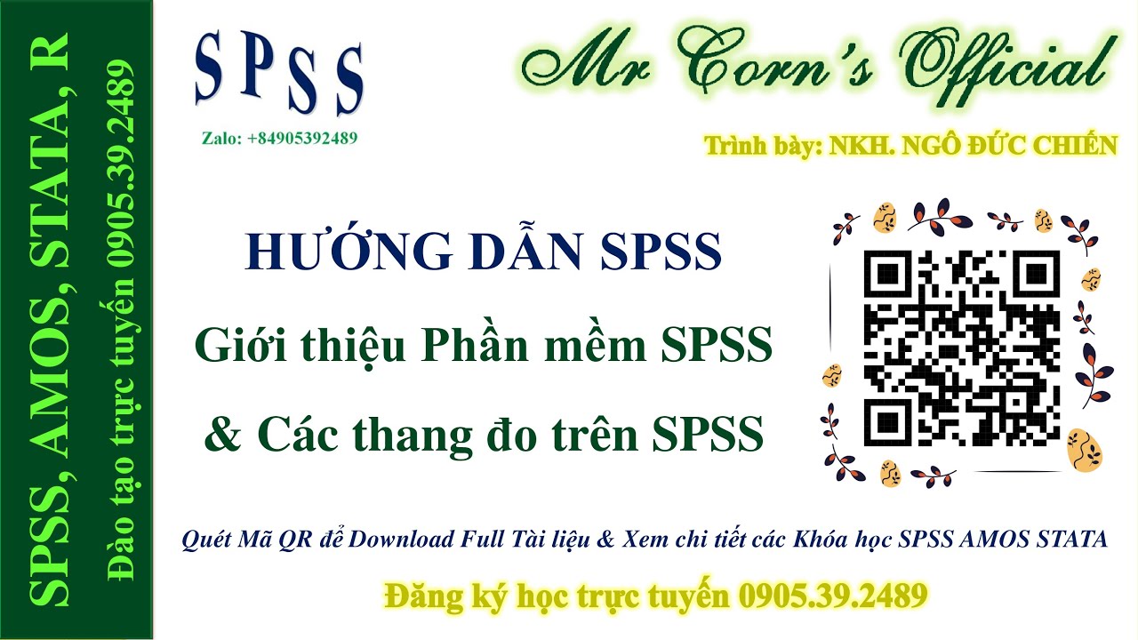 Spss gi i thi u ph n m m spss c c thang o tr n ph n m m spss