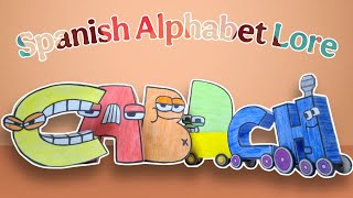 Paper Craft SPANISH ALPHABET LORE A B C CH D COMPILATION | COMPLETE EDITION