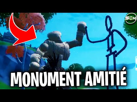 Vidéo: Sur fortnite où est le monument de l'amitié ?