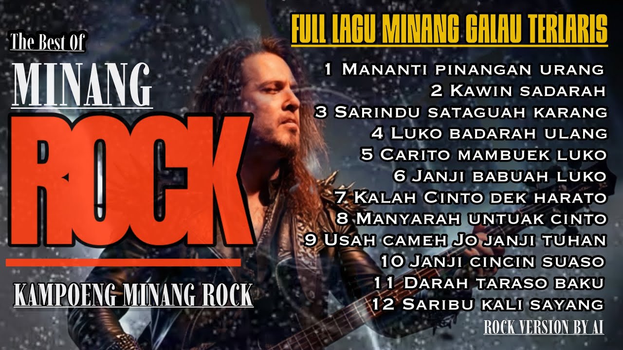 FULL MINANG ROCK GALAU 2026 - Cover rock Version By Ai 