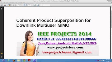 Coherent Product Superposition for Downlink Multiuser MIMO