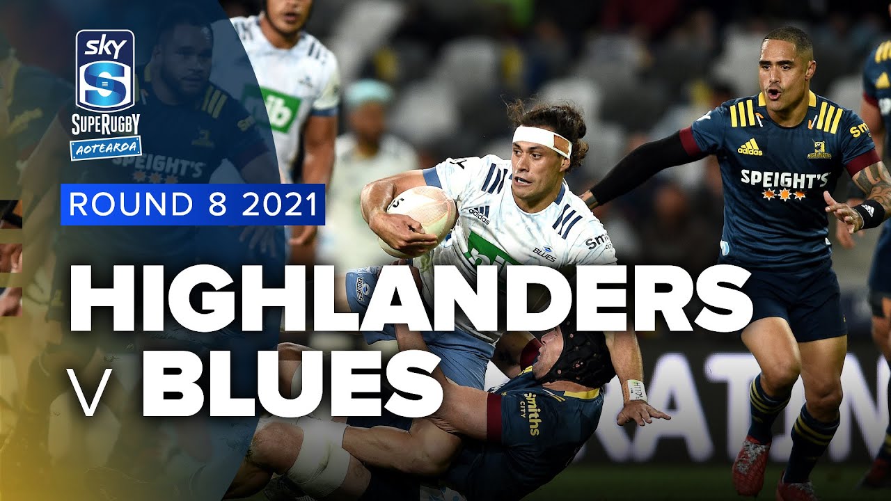 Super Rugby Aotearoa Highlanders v Blues - Rd 8 Highlights