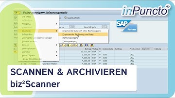 Scannen und Archivieren in SAP mit biz² Scanner