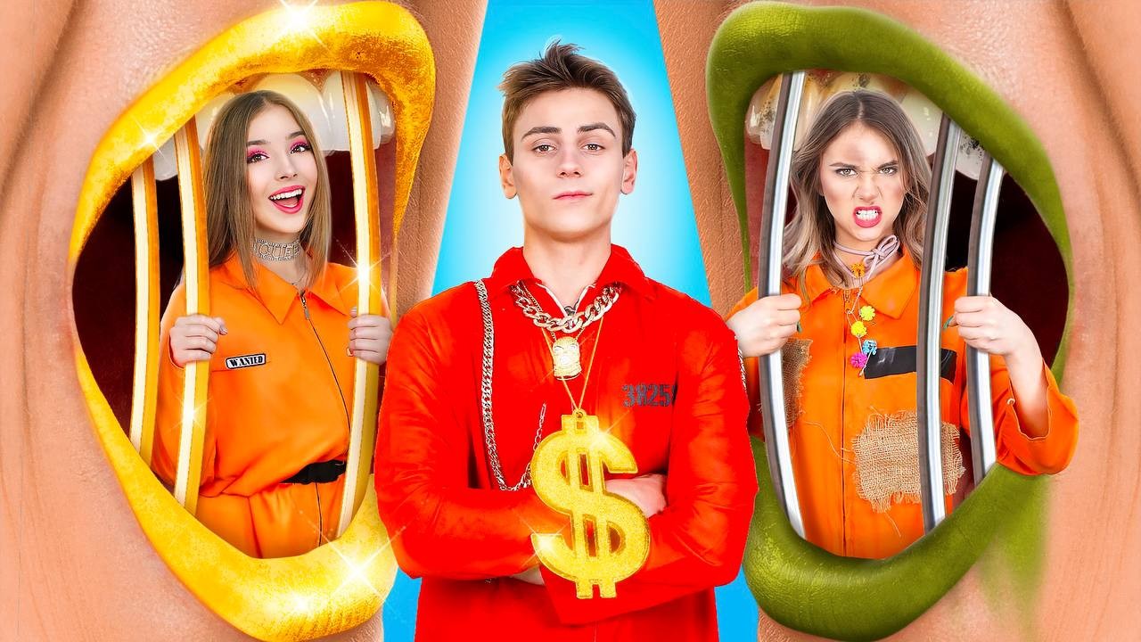 طالب غني مقابل طالب فقير في السجن! وقعت في حب مليونير