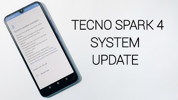 Tecno Spark 4 System Update | Online System Update 2021