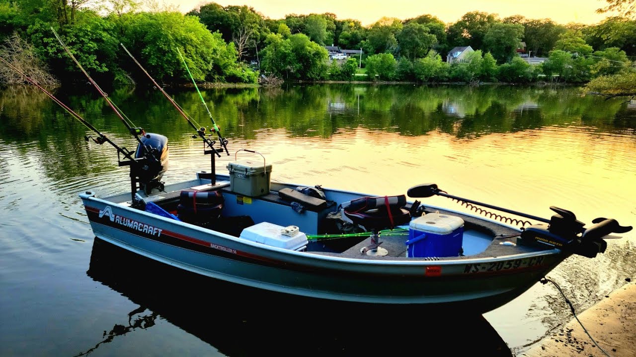 The ULTIMATE catfishing jon boat! - flathead catfishing 