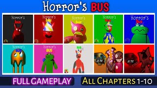 Download lagu HORROR'S BUS ALL CHAPTERS (1,2,3,4,5,6,7,8,9,10) Full Gameplay - Mascot Horror