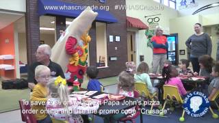 Get 20% off at Papa John's using promo code CRUSADE thru June 14