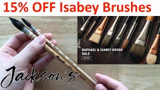 15% OFF Raphael and Isabey Brushes on Jackson's. ALMOST OUT OF STOCK! screenshot 3