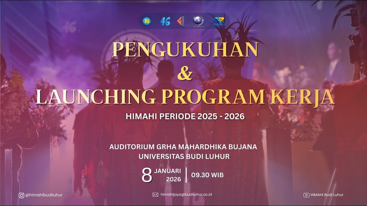 PENGUKUHAN & LAUNCHING PROGRAM KERJA HIMAHI PERIODE 2025 - 2026