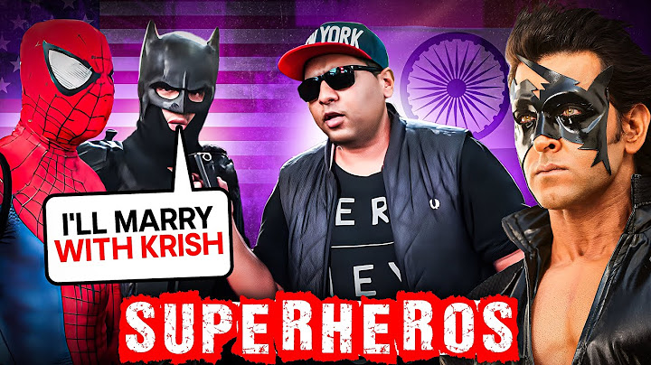 I asked Americans about Indian Superheroes!