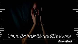 Tera Hi Bas Hona Chahoon : Slowed + Reverb | Haunted 3D | Sad Hindi Song | Soulmate Feels