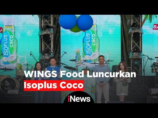 WINGS Food Luncurkan Isoplus Coco, Minuman Isotonik Pengganti Cairan Tubuh class=