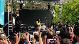 Queen Naija - Medicine (LIVE) @ Sol Blume Music Festival, Sacramento 2019