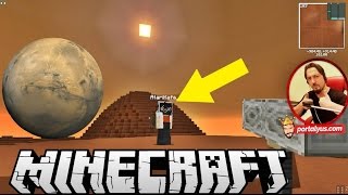 Mars'a Gittik | Minecraft Türkçe Modlu Survival | Bölüm 21