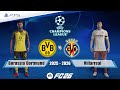 Dortmund vs Villarreal | UEFA Champions League 25/26 Full Match ⚽