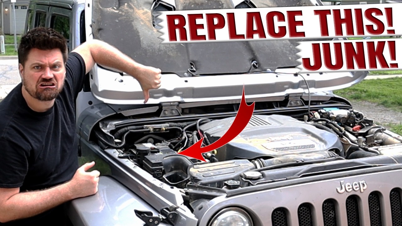 Jeep JK battery terminal replacement. They didn't make it easy!