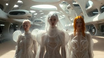 Dreamlike Futuristic World: Sci-Fi Tour | Organic Architecture & Glowing Fashion 
